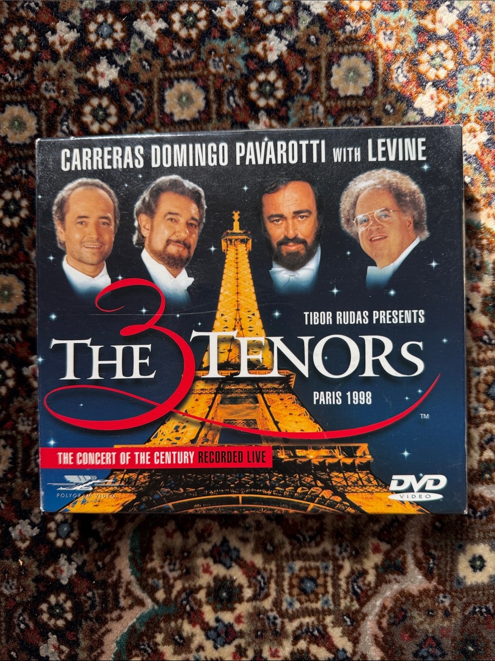 The 3 Tenors: Paris 1998 DVD